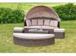 Gartenmuschel Riva Metall/ Kunststoff/Textil verstellbar