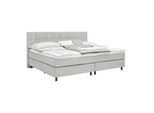 Boxspringbett Primo Hellgrau ca. 240x200cm