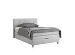 Boxspringbett Miami in Grau ca. 140x200cm