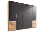 Drehtürenschrank Level 36A ca. 250x216x58cm Graphitfarben