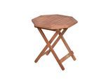 Gartentisch Holz Mayfield ca. 46x48 cm klappbar