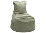 Sitzsack Cortona Cord Olivgrün