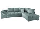Wohnlandschaft Alvito Mintgrün Nylon/Mikrofaser