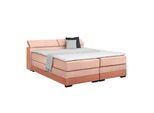 Boxspringbett Sevilla Koralle ca. 140x200cm