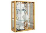 Hängevitrine Udina in Buchefarben