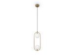 Pendelleuchte Ring Messingfarben max. 25 Watt