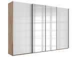 Schwebetürenschrank Level 36D ca. 350x216x65 cm Weiß