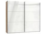 Schwebetürenschrank Level 36D ca. 250x216x65 cm Weiß