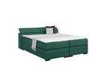 Boxspringbett Sevilla Dunkelgrün ca. 180x200cm