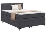 Boxspringbett Bari in Anthrazit ca. 140x200cm