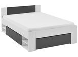 Bett Bett Azurro 2-120 Weiß/Anthrazit