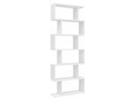Standregal ca. 70x190,5x23,5 cm Weiß