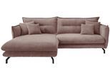 Wohnlandschaft Lava Rosa Cord