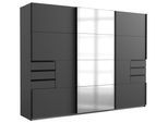 Schwebetürenschrank Saigon ca. 270x210 cm Anthrazit