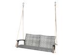 Hängebank Cuneo Grau ca. 120x79x57 cm