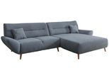 Wohnlandschaft Drago Hellblau Chenille