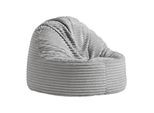 Sitzsack Verreto Hellgrau Cord