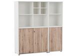 Aktenschrank Set US1000 Weiß ca. 165,2x151x41cm