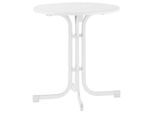 Gartentisch ca.70x70x72cm Weiß