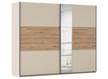 Schwebetürenschrank Ellmau Champagner/Eiche Artisan