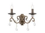 Wandleuchte Grace Messingfarben max. 60 Watt Wandlampe