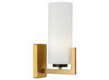 Wandleuchte Fortano Messingfarben max. 40 Watt Wandlampe