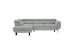 Ecksofa Raven Hellgrau