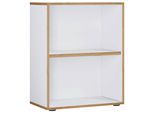 Aktenregal Salia B60 Honigeiche/Weiß ca. 60x74x33cm
