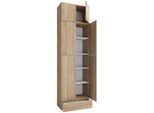 Schuhschrank Lona XXL ca.70x240x39cm Eiche Dekor