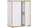 Aktenschrank Salia B60 Honigeiche/Weiß