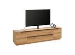 TV-Element Neo Eichefarben ca. 210x53x40cm