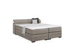 Boxspringbett Sevilla Graubraun ca. 160x200cm