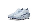 Fußballschuh PUMA "ULTRA 6 MATCH+ FG Fußballschuhe Damen", Damen, Gr. 38,5, weiß (icy blau weiß jewel), Obermaterial: Synthetik, Textil. Futter: Synthetik, Textil. Innensohle: Textil. Laufsohle: Synthetik, Schuhe Fußballschuh