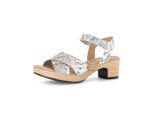 Plateausandaletten GABOR "Plateau Sandale", Damen, Gr. 42, multicolour, Schuhe