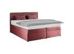 Boxsoringbett Rossa in Altrosa ca. 160x200cm