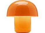 Kare-Design Tischleuchte Mushroom, Orange, Metall, Pilz,Pilz, 20x20x20 cm, Lampen & Leuchten, Innenbeleuchtung, Leuchten nach Räumen, Schlafzimmerlampen