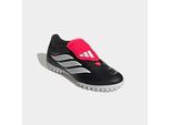 Fußballschuh ADIDAS PERFORMANCE "PREDATOR CLUB FOLD-OVER TONGUE TURF", Damen, Gr. 44,5, core schwarz, ftwr weiß, lucid rot, Synthetik, Schuhe Fußballschuh, für kurzen Kunstrasen, Hart- und Aschenplätze