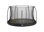 Salta Trampoline - Comfort Edition Ground - rund - Ø396cm - Schutzrand Schwarz
