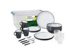 Brunner - All Inclusive - Campingzubehör Gr 36 Pieces weiß/grau