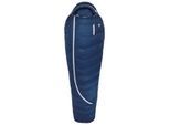 Grüezi Bag - Downwool Ice 2.0 - Daunenschlafsack Gr bis 200 cm Körpergröße Zip: Reverse-J Blau