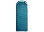 Grüezi Bag - Downwool Subzero Comfort 2.0 - Daunenschlafsack Gr bis 193 cm Körpergröße Zip: Left Blau