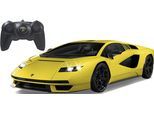RC-Auto JAMARA "Deluxe Cars, Lamborghini Countach LPI 800-4 1:16, gelb - 2,4 GHz", gelb, Fernlenkfahrzeuge, KinderB:13,7cm H:7,1cm T:29,7cm, RC-Auto, mit LED-Lichtern, B:13,7cm H:7,1cm T:29,7cm