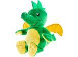 Kuscheltier HEUNEC "Tabaluga, Drache groß", grün, Plüschfiguren, KinderB:27cm H:28cm, Kuscheltier, enthält recyceltes Material, B:27cm H:28cm