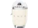 SMEG Zitruspresse "CJF11CREU", beige (creme), B:16,5cm H:28,1cm T:18,9cm, Entsafter, Zitruspresse