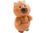 Kuscheltier NICI "NICI Selection, Quokka Quokka-Mola, 22 cm schlenkernd", braun, Plüschfiguren, KinderB:9cm H:22cm L:12cm, Plüsch, Kuscheltier, B:9cm H:22cm L:12cm
