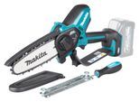 Akku-Kettensäge MAKITA "UC029GZ", gelb (weiß, neutral), B:48,5cm H:25,7cm T:9,5cm, Kettensägen, Akku-Kettensäge, ohne Akku und Ladegerät