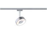PAULMANN Schienensystem-Leuchten "URail Spot Circle 2-Step-White 5W 230V", grau (chromfarben), 1, Ø 9,9cm H: 14,7cm, 1 Stk., Leuchten, Schienensystem-Leuchten