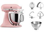 KITCHENAID Küchenmaschine "5KSM175PSE", rosa (altrosa), B:24cm H:36cm T:37cm, Küchenmaschinen, mit Zubehör im Wert von ca. 112,-€ UVP, Küchenmaschine