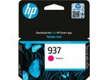 HP Tintenpatrone "HP original Druckerpatrone 937 Magenta", pink (magenta), Tintenpatronen, 3 Probemonate gratis* drucken, Tintenpatrone