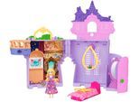 Puppenhaus MATTEL "Disney Prinzessin Kleine Puppen Rapunzel Stacking Castle", bunt, Puppenhäuser, KinderB:20cm H:28cm T:7cm, Kunststoff, Puppenhaus, B:20cm H:28cm T:7cm